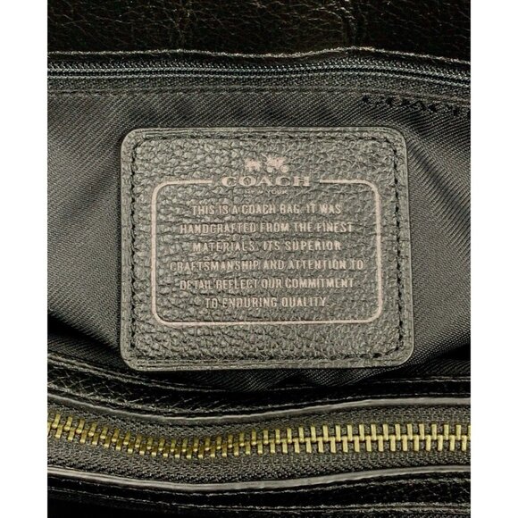 Coach Mercer Camo Print Calf Hair Grain Leather Tote Limited Edition Cheetah - Picture 9 of 9